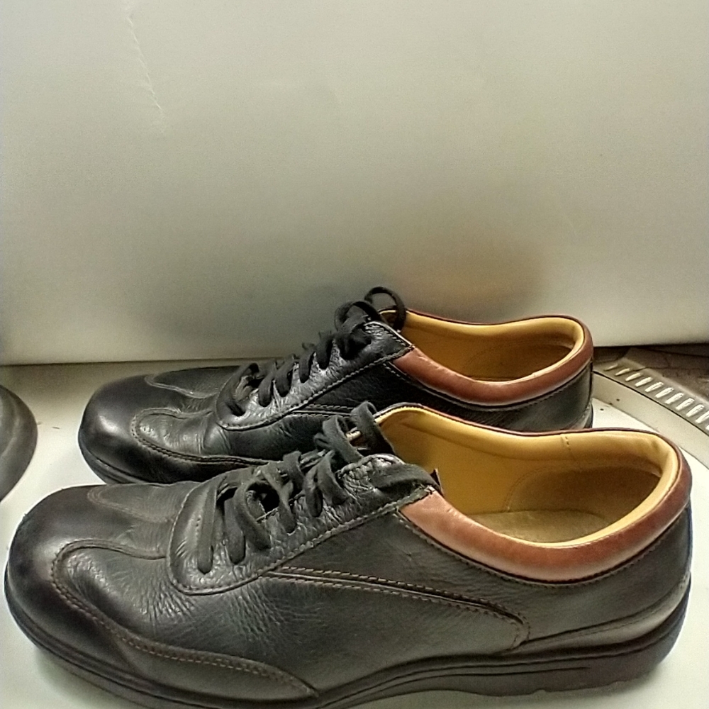 Cole Haan Brody Sport Black Oxford Leather Shoes Men's sz 7M. - Picture 3 of 10